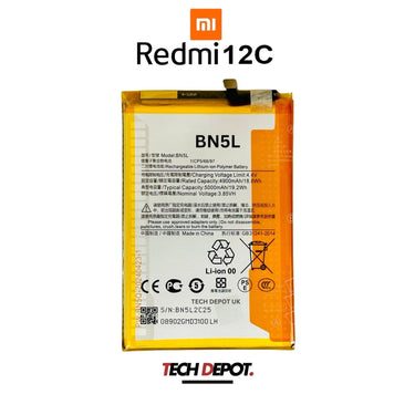 Xiaomi Redmi 12C Battery Replacement- 5000mAh BN5L